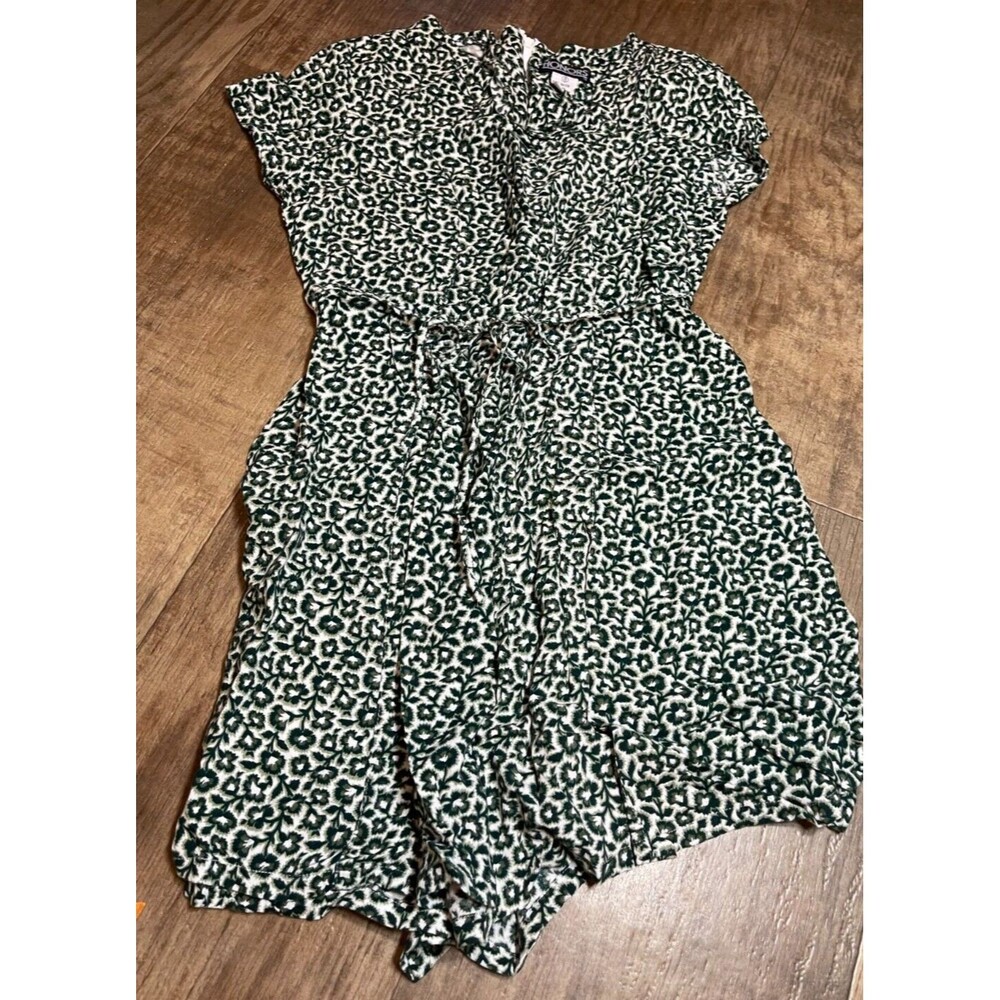 HONORS Body Suit Womens Size S Green Rayon